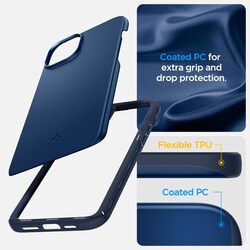 Spigen iPhone 15 Plus case cover Thin Fit - Navy Blue